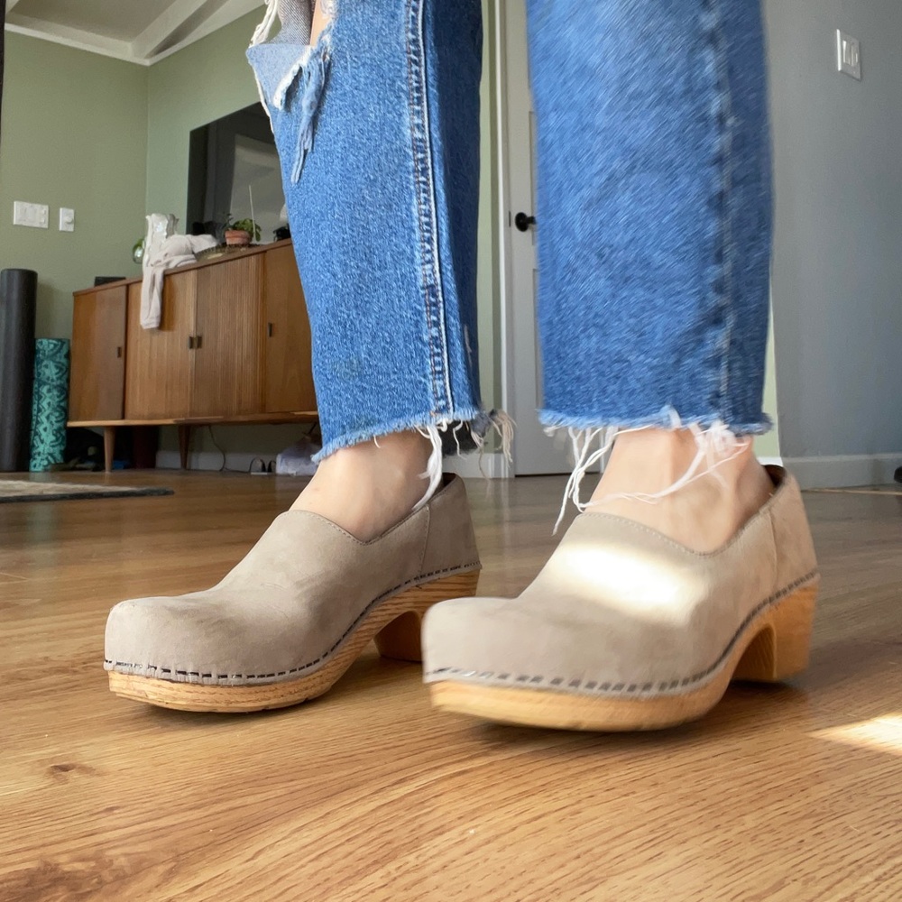 Dansko clog heels 37